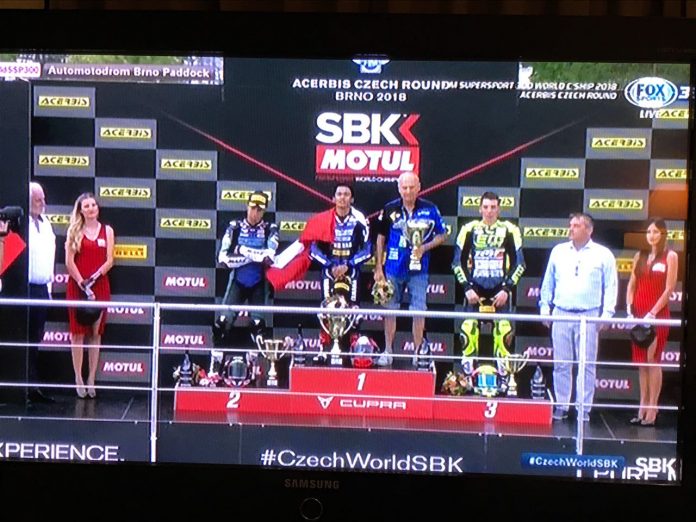 Galang Hendra Juara WorldSSP300 Brno