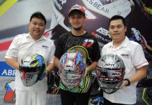 NHK Rilis Replika Helm Karel Abraham di Jakarta Fair 2018, Stok Terbatas!