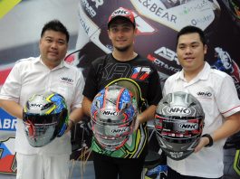 NHK Rilis Replika Helm Karel Abraham di Jakarta Fair 2018, Stok Terbatas!