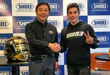 Setia Pakai Shoei, Marc Marquez Teken Kontrak Sampai 2020 Marc Marquez