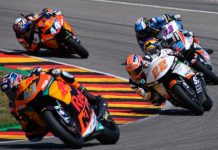 Chaos, Kemenangan Pertama Brad Binder di Moto2 2018 Sachsenring Moto2 2018 Sachsenring