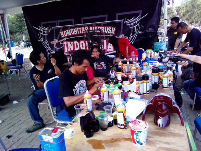 Airbrush Battle Otobursa Tumplek Blek 2018