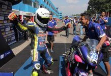 Hindari Body Contact dan Ban IRC,Resep Gupita Kresna Raih Podium Kelas Sport 150 Pro YSR Seri 3
