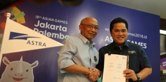 Official Prestige Partner Asian Games 2018