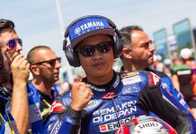 Jeda Balap WSSP300, Galang Hendra Asah Skill Ikut Kejuaraan CIV Italia Galang Hendra