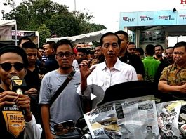 Otobursa 2018: Mampir di Booth Diton Premium Jokowi Minta List Warna dan Kartu Nama Mampir di Booth Diton Premium Jokowi