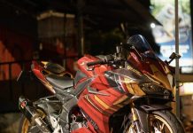 Honda CBR250RR Juara 1 HMC 2018 Jakarta Kelas Sticker Honda CBR250RR