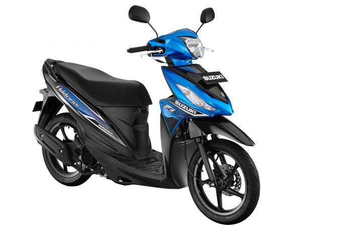 Suzuki Address FI dengan warna baru