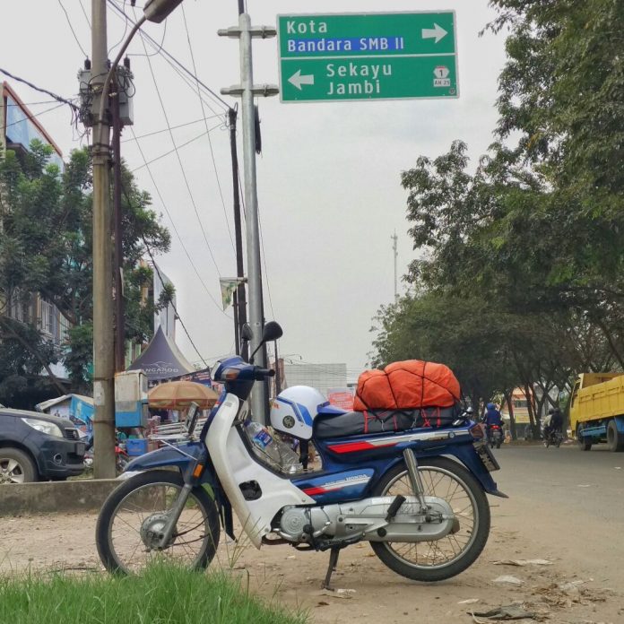 Mudik Naik Astrea Grand Bulus ke Jambi