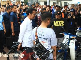 Jokowi Datang Ke Otobursa, Lihat Astrea 800 dan Bulus Dijual Rp 20 Juta, Ini Katanya