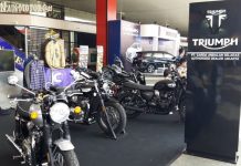 Triumph Speedmaster dan Tiger 800 XCX Meluncur di The 2nd Indonesia Autovaganza