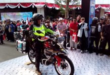Solo Ride Jakarta-Himalaya: Adira Finance Titip Pesan Ini ke Gunadi Solo Ride Jakarta-Himalaya