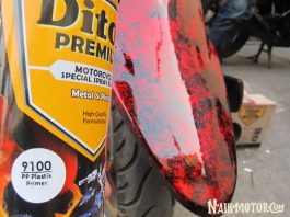 Diton PP Plastik Primer Solusi Buat Ngecat Spakbor Anti Retak! spakbor