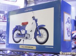 Miniatur Honda Super Cub C100 di GIIAS 2018, Harganya Lumayan Lho… Honda Super Cub C100