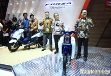 Honda Forza 250 dan Super Cub C125 Meluncur di GIIAS 2018 Honda Forza 250