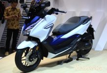Galeri Foto: Telisik Pesona Honda Forza 250 di GIIAS 2018 Honda Forza 250