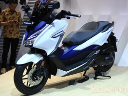 Galeri Foto: Telisik Pesona Honda Forza 250 di GIIAS 2018 Honda Forza 250