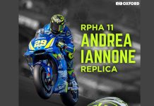 Keren, Replika Helm HJC Andrea Iannone Meluncur Nih Andrea Iannone