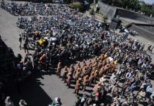 Tabur Bunga di TMP Cikutra dalam Patriot Ride Bikers Brotherhood 1% MC Patriot Ride Bikers Brotherhood 1% MC