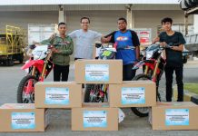 Kerahkan Komunitas Honda CRF Mataram, Wahana Salurkan Bantuan untuk Lombok Komunitas Honda CRF Mataram