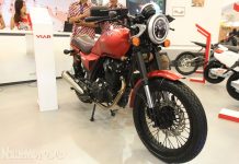 Viar Vintech 250, Cafe Racer Indonesia Mejeng di GIIAS 2018 Viar Vintech 250