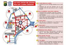 Penutupan Asian Games 2018 4 Ruas Jalan Sekitar GBK Ditutup Penutupan Asian Games 2018 4 Ruas Jalan Sekitar GBK Ditutup