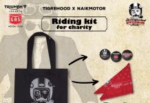 Riding kit for charity DGR Jakarta 2018