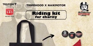 Riding kit for charity DGR Jakarta 2018