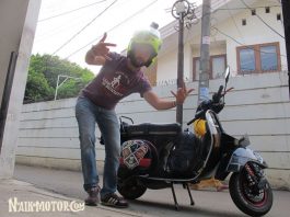 Jos Gandos! Ini Kata Skuteris Fabio Salini Soal Vespa Extreme di Indonesia Vespa Extreme