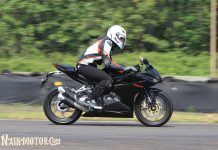 Ganindra Bimo Lahap 3 Lap Pakai CBR250RR di Sirkuit Sentul Ganindra Bimo