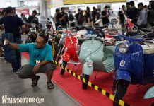 Lebarannya Anak Vespa, Indonesia Scooter Festival 2018 Resmi Dibuka! Indonesia Scooter Festival 2018