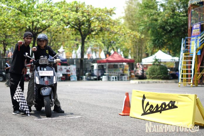 Test Ride Vespa Competition