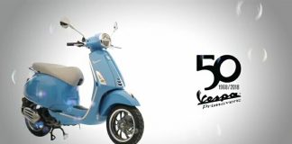 Vespa Primavera edisi 50 Tahun