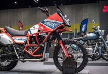 Well, Royal Enfield Himalayan Dakar Nongol di Bangkok Motor Sales 2018 Royal Enfield Himalayan Dakar