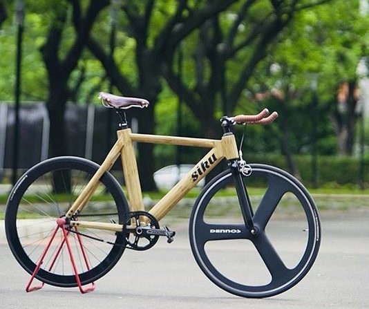 Cakep Nih… Sepeda Siku Siku Bambu Bakal Tebar Pesona di JCC 2018 Siku Siku Bambu