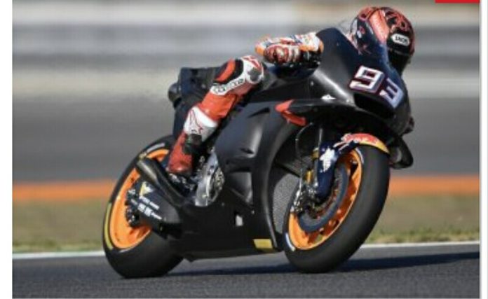 Marquez Ternyata Mengetes Motor Honda MotoGP 2019 di Misano