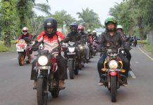 Komunitas Honda Verza Jakarta Touring Kampanye Keselamatan Berkendara Komunitas Honda Verza Jakarta Touring