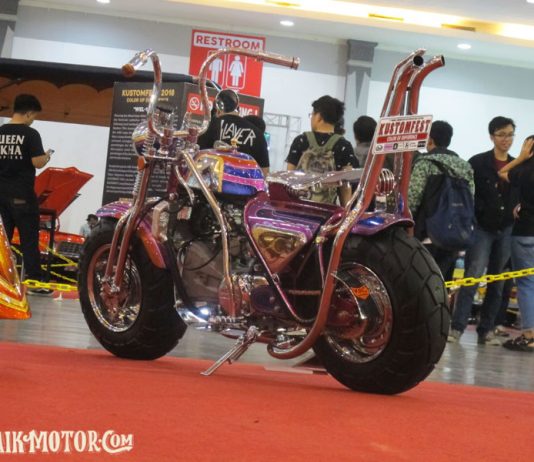 Kadung Jeru, Honda Monkey Z50 Kustom Silangan WIN 100 dan CBR150 Kadung Jeru