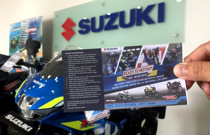 Pemenang Nonton Gratis MotoGP 2018 Malaysia