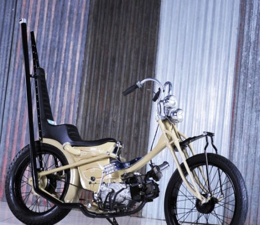 ‘Seventies Choppy’, Honda Astrea Grand Kustom Chopper Honda Astrea Grand