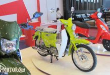SM Sport Cub Classic Mejeng di IMoS 2018, Harganya Cuma Setengah Super Cub C125! Cub Classic