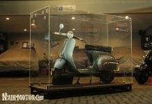 Gila Nih… Vespa VBB 1962 New Old Stock Dikerudungin Pakai Kaca! Vespa VBB 1962