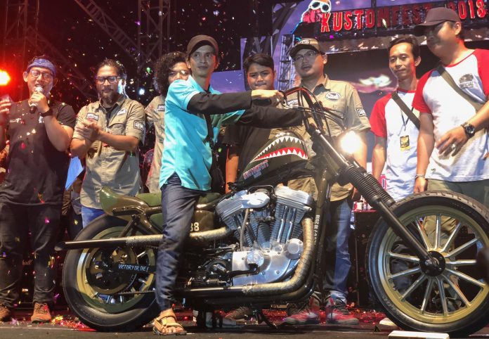 Motor Lucky Draw Kustomfest 2018 Belo Negoro