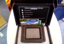 Filter Seumur Hidup Suzuki GSX150 Bandit Didiskon 20% di IMoS 2018 Filter Seumur Hidup Suzuki GSX150 Bandit