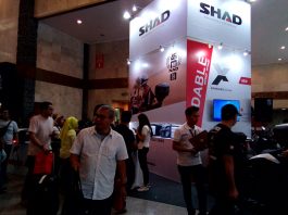 SHAD Boyong Top Box Aluminium Expandable untuk Touring Hingga Offroad di IMoS 2018 Top Box SH59X Expandable di IMoS 2018