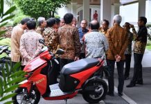 Motor Listrik Gesits Mulai Dijual di IIMS 2019