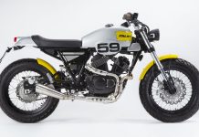 Italjet Caffeina, Cafe Racer Italia Selera Asia Muncul di EICMA 2018 Italjet Caffeina
