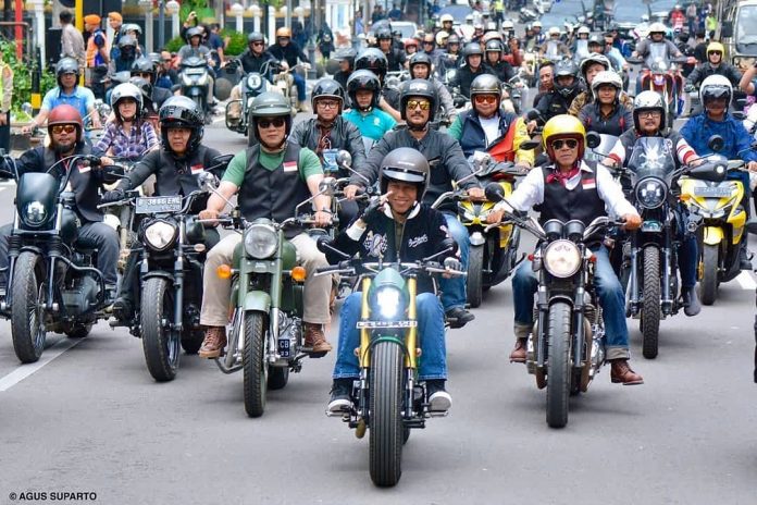 Bikers Brotherhood 1% MC Kawal Jokowi