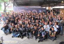 Kopdargab Kawasaki Retro Riders W175 di Pasar Minggu Tumpah Ruah Kawasaki Retro Riders
