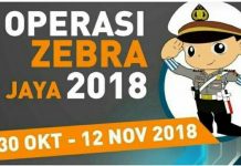 Lebih dari 4 Ribu Motor Ditilang di Hari Pertama Operasi Zebra Jaya 2018 Hari Pertama Operasi Zebra Jaya 2018